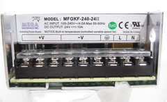 Mega MFGKF-240-24 240 Watts Single Output Power Supply w/Active PFC