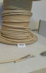 6 AWG Thermocouple wire SLE stranded Fiberglass 6 AWG sold by the foot
