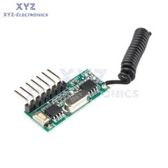 315MHz RF Module Receiver Remote Control 4-Way Learning Decoder Board DC3.3~5V