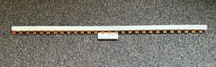 NEW EATON BB-UL-25/2P-2M/56 FAZ bus bar, 100 A, Two-pole, 56 terminals, 121990