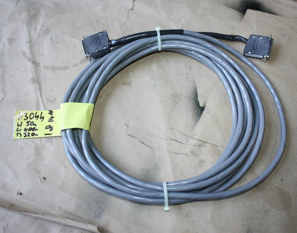 approx 8m Belden 8459 cable with AMF multi pin couplings D sub 25 pin connectors