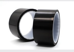 Black Kapton Polyimide Tape Heat Resistant Adhesive Insulation 3mm – 200mm Width
