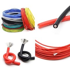 Flexible Soft Silicone Wire Cable 10/12/14/16/18/20/22/24/26/28/30 AWG UL3135