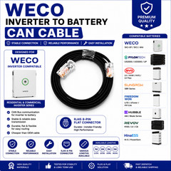 WECO Inverter to Battery CAN Bus Cable PYLONTECH BYD Freedom SunGrow