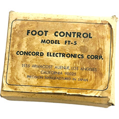 Foot Control Model FT-5 Concord Electronics Corp – Vintage NEW