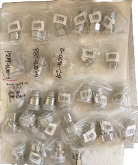 Lot of 29 RF Industries (RFI) Low PIM Adapters 7/16 DIN N 4.3-10 Mini