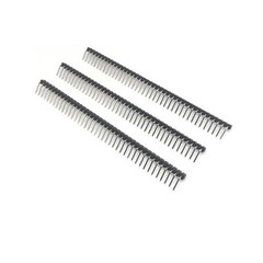 [10x] 1×40 Pin 2.54mm Right Angle Single Row Male Pin Header Connector – 90 deg