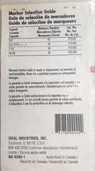 Ideal Industries Inc. Buchanan Wire Marker Booklet 1-45/ 10 Markers each #775103