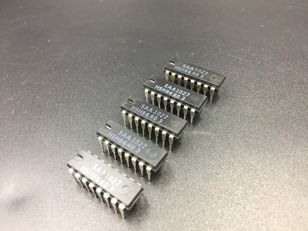 Lot of 5 SAA1027 Stepper Motor Driver Bipolar 18V 500mA Bidirectional DIP 16