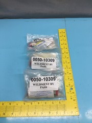 LOT OF 3 AMAT 0050-10309 WELDMENT BY-PASS ROUGH LINE VCR PHASE II, 154265
