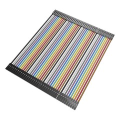 40PCS Dupont Wire Jumper Cables 10cm Female To Female 1P-1P For Arduino