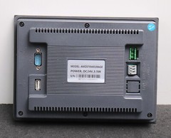 7” Touch Screen Operator Panel Model AMZ070W01RAGE 24VDC 3.5W Dimensions 203x149x38mm