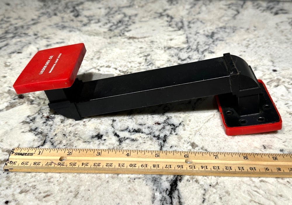 RIGID 90 Degree Angles Waveguide Black w/Red Caps 2.5″ Ends Untested
