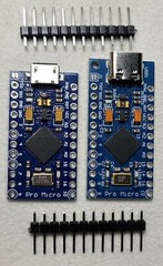ATmega32U4 Pro Micro Controller 5V 16MHz with Micro USB or USB-C