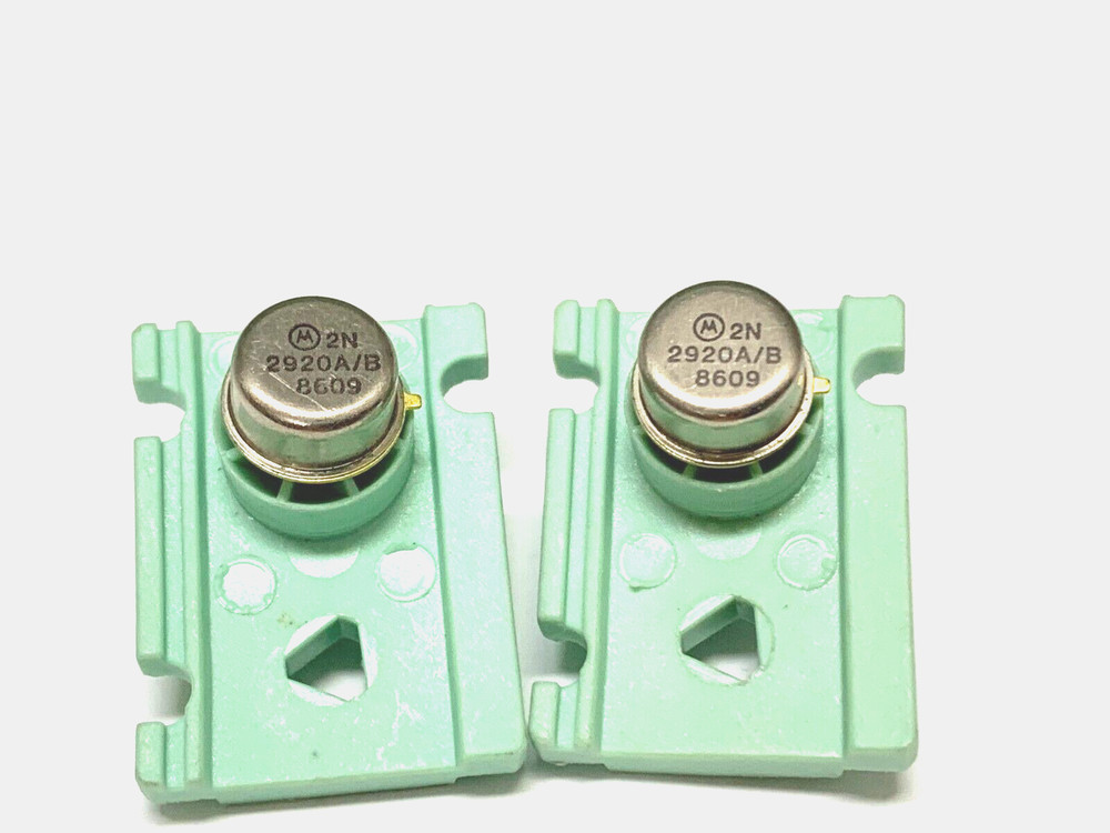2Piece | 2N2920 A/B Equivalent to NTE123A ECG123A Original MOTOROLA