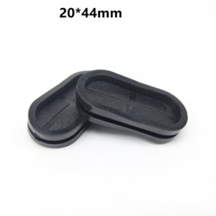 Oval Blanking Grommets Rubber Closed Blind Plug Bung Cable Wiring Protect Bushes
