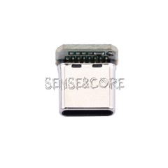 10PCS USB-C Male Head 5V 16pin USB Type-C Vertical Port Connector Jack Board-
