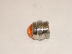 CED P-L117 JEWEL SCREW LENS FOR PILOT LAMP LIGHT BULB AMP AMBER