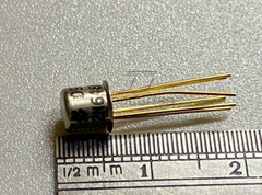 1pcs – National NS 2N6485 Dual N-Channel JFET – TO-71, Gold Pins, NOS, Genuine