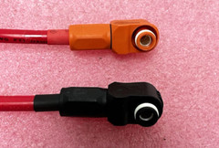 EG4 Battery Cables 30″ – Red Set 6 AWG – Amphenol Radsok Connectors