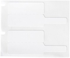 Brady Worldwide PTLFP-01-425, 1.18″ x 0.788″, White, Wire Flag Label, 1 pc