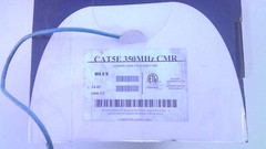 CAT5E 350MHz CMR unshielded twisted pair blue 1000 ft (DAMAGE BOX)