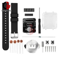 DIY Electronic Kit LED Digital Watch Kit DIY Clock Soldering Project Practice