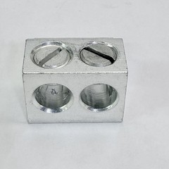 ( BOX OF 12 ) ILSCO AU-0 Two Conductor Mech lug W.R 1/0 – 14 B.Z 1/4