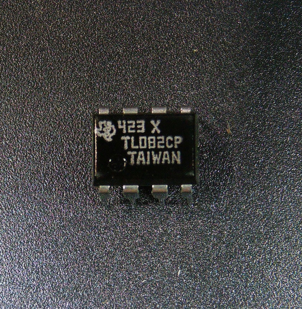TL082CP Chip TEXAS INSTRUMENTS 8PIN DIP Dual JFET Op Amp NOS