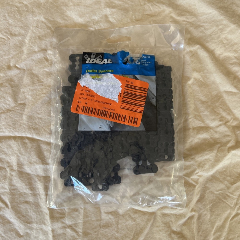 Pack of 25 Ideal Outlet Spacer Shims 172451L