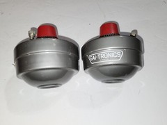 2 Vintage GAI Tronics Loudspearker Horn Driver PA Stadium Speaker 1977