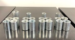 “LOT OF 20” (3/4” / 1” / 1-1/4”) – Straight – Conduit Coupling – NPT Threaded