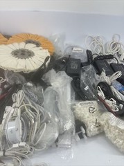 HUGE LOT Electrical Lighting Components Wires Strip Lights AC/DC Adaptors ECT