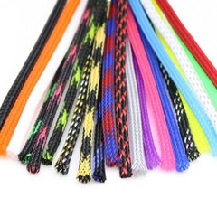 PET Nylon Expandable Braided Tube Sleeve Sheath Dense Car Audio Cable Wire DIY