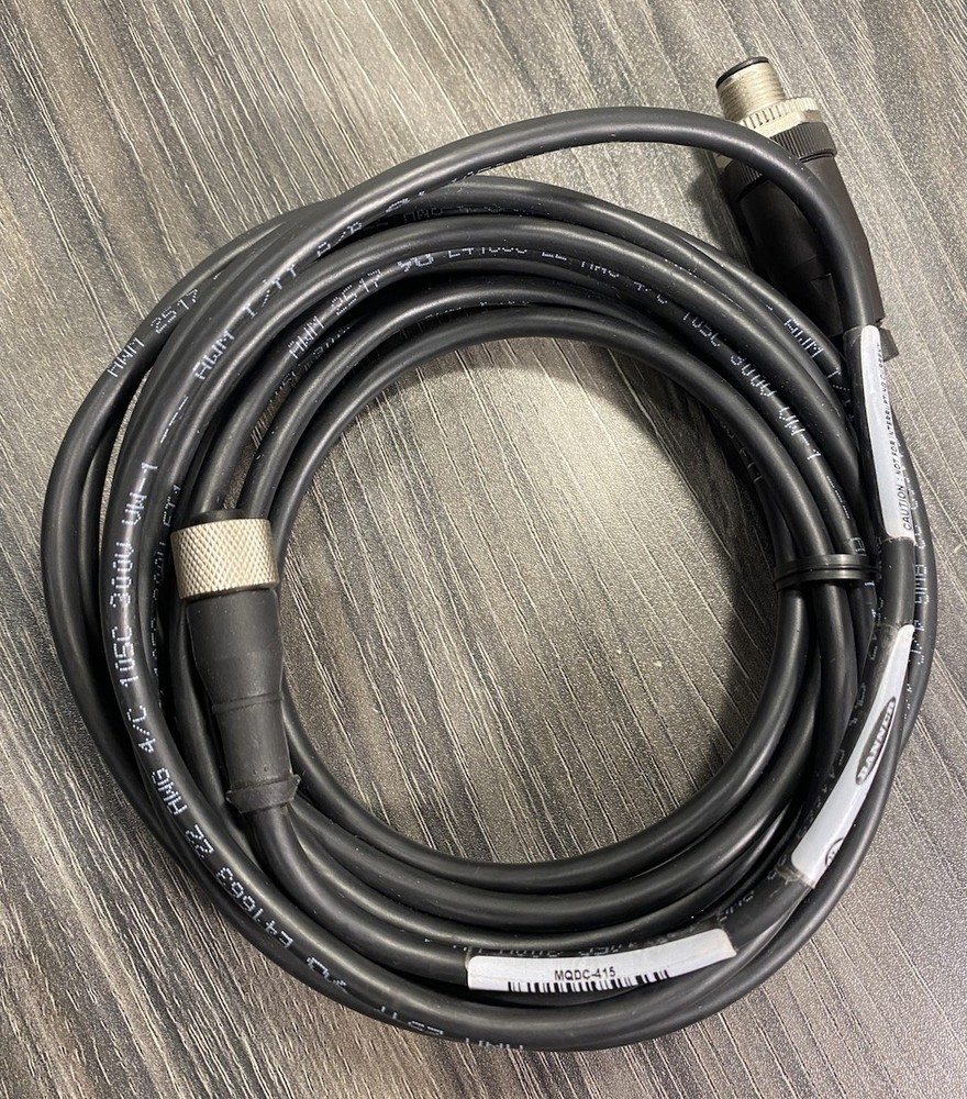 New Banner MQDC-415 QD Cable Cordset 4-Pin 15FT Straight Connector 26850 – USA