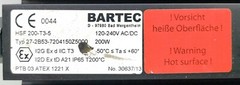 Bartec HSF-200-T3-5 HSF Heating Element Finned 27-2B53-7204150Z5000