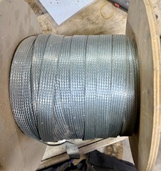 25’ — 3/4″ Flat Braided Ground Strapping – The Tinned Copper