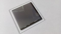 Rare Vintage Signetics Glass IC Mask Plate 2.5”X2.5” Silicon Wafer Mask Historic