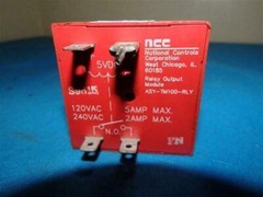 NCC National Controls Corp S9815 ASY-TM100-RLY Relay Output Module