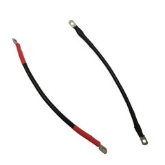 Battery Cable 2 B&S 188 amp Tinned TYCAB Cable 300mm Pos or Neg 8mm Rings