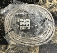 NEW! BLACK BOX EDN12H-FF 15’ DB9 SERIAL CABLE