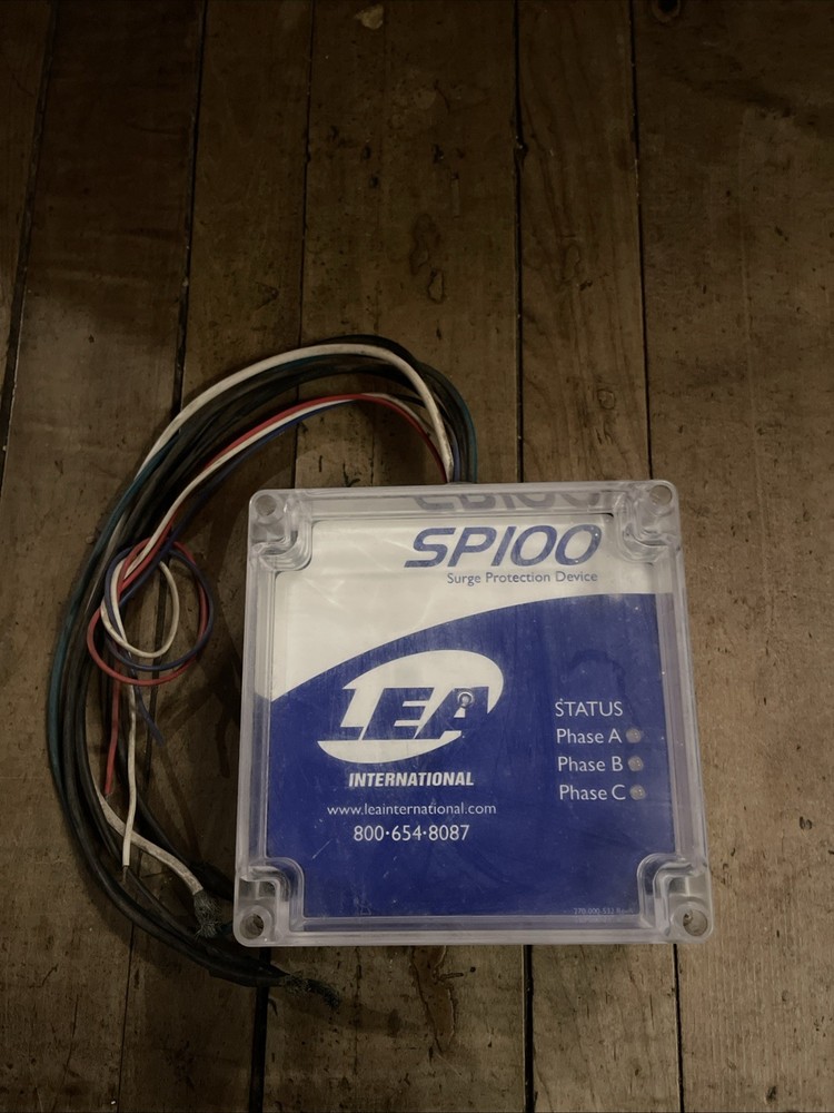 LEA SP100 B70-00-6010 MODEL SP100-277/480-3Y SP100 Surge Protection Device
