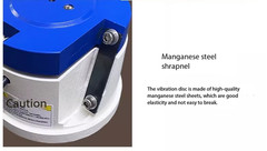 Vibration Disc Base Precision Circular Vibration Disc Pure Copper Chassis