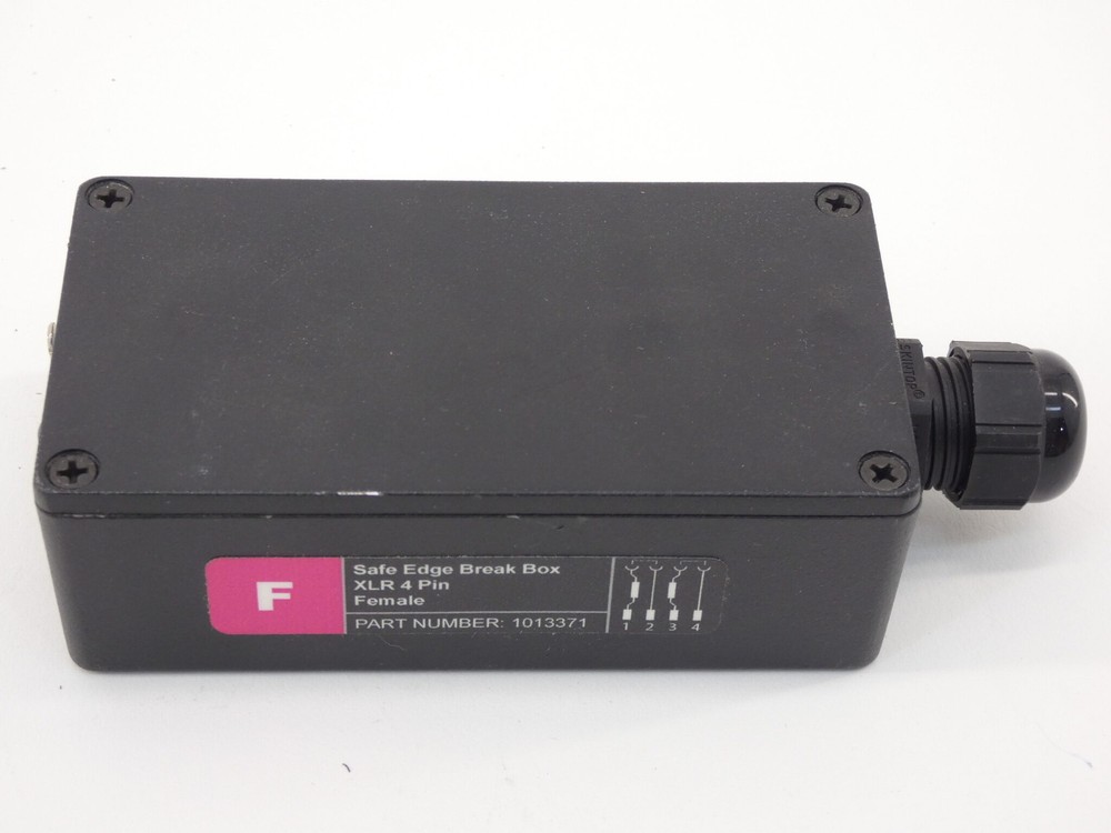 1013371 XLR 4-Pin Safe Edge Break Box Female