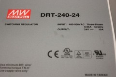 MEAN WELL DRT-240-24 POWER SUPPLY DIN RAIL 24V