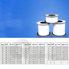 PTFE Tubing Pipe Hose ID 0.3mm-8.4mm OD 0.6mm-9mm Heat Resistant Translucent