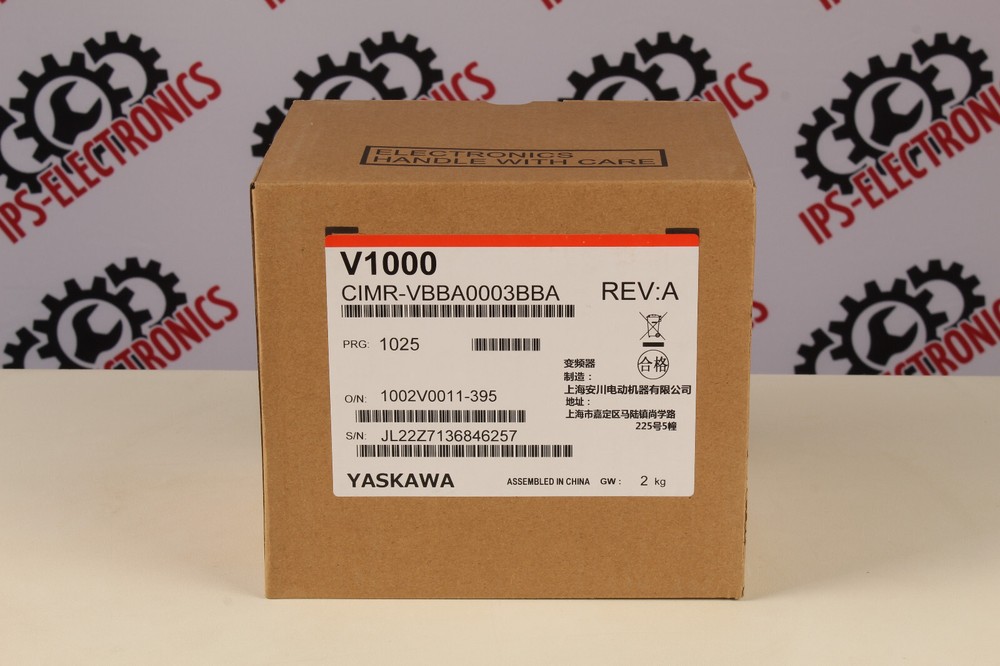 Yaskawa CIMR-VBBA0003BBA / VZAB0P4BAA (inverter) – 6 months warranty