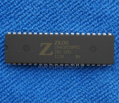 1pcs Z84C0020PEC Z84C0020 NMOS/CMOS Z80 CPU CENTRAL PROCESSING UNIT DIP-40