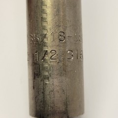 Stuffing Tube Assembly 90 Degree M24235/18-182M W/Nut & Ring 316 SS Size B