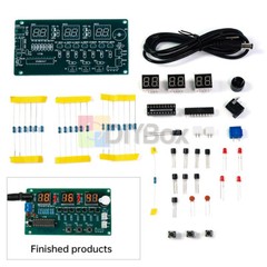 6-bit LED Digital Electronic Clock Kit 51 Microcontroller DIY Soldering Practice
